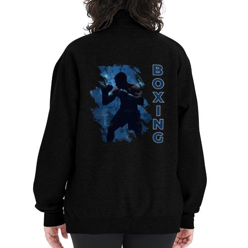 Boxing Style - Champion Unisex 1/4 Zip Pullover Sweatshirt
