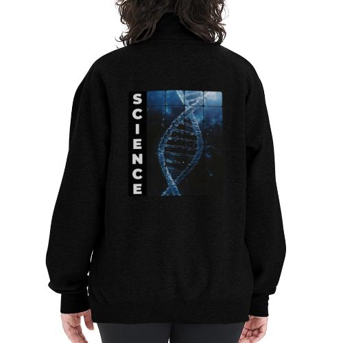 Frozen Code of Science - Champion Unisex 1/4 Zip Pullover Sweatshirt