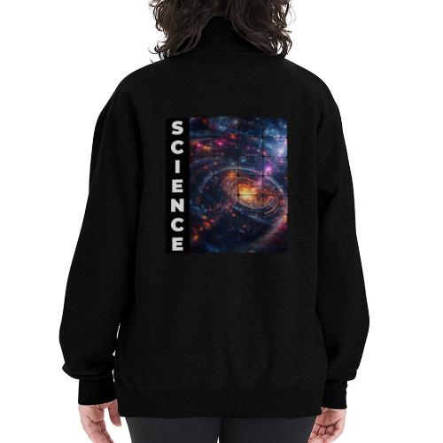 Science Spiral - Champion Unisex 1/4 Zip Pullover Sweatshirt
