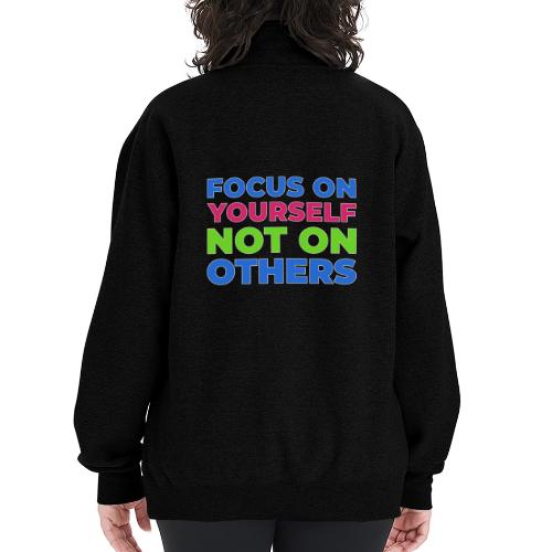 Eyes on You - Champion Unisex 1/4 Zip Pullover Sweatshirt