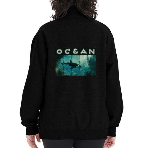 Ocean: Silent Hunter - Champion Unisex 1/4 Zip Pullover Sweatshirt