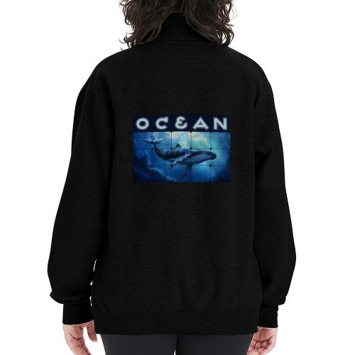 Ocean Titan - Champion Unisex 1/4 Zip Pullover Sweatshirt