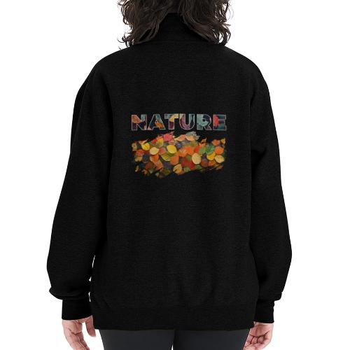 Brushed by Nature - Champion Unisex 1/4 Zip Pullover Sweatshirt