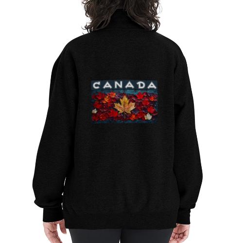 Canada's Living Canvas - Champion Unisex 1/4 Zip Pullover Sweatshirt