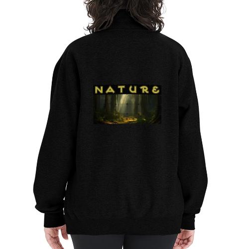 Nature: Sunlit Canopy - Champion Unisex 1/4 Zip Pullover Sweatshirt