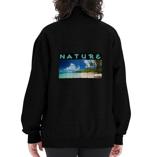 Nature: Island Bliss - Champion Unisex 1/4 Zip Pullover Sweatshirt