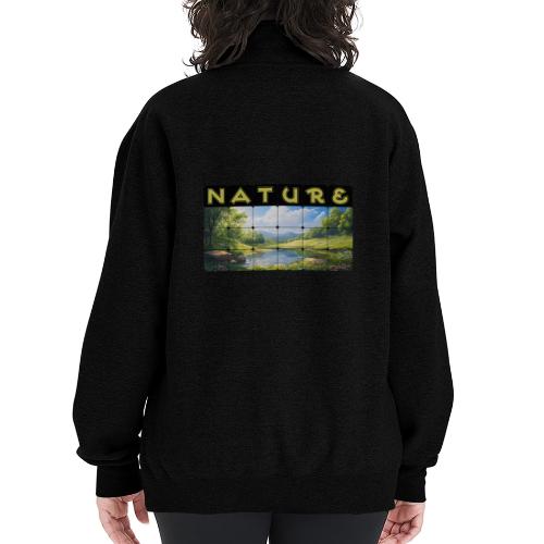 Nature: Springtime Serenity - Champion Unisex 1/4 Zip Pullover Sweatshirt