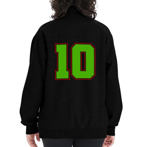 The Magic Number 10 - Champion Unisex 1/4 Zip Pullover Sweatshirt