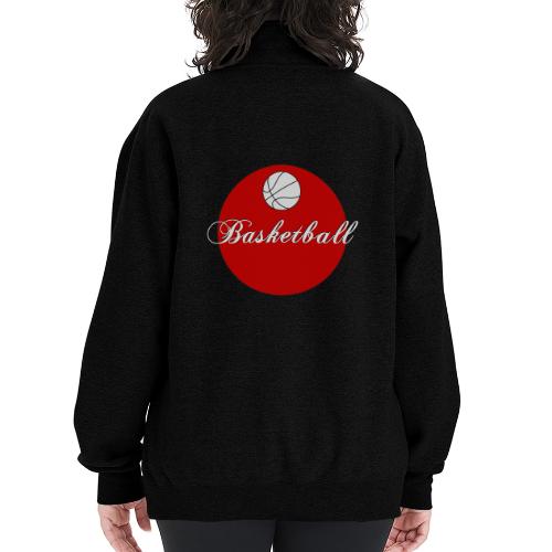 Basketball: Bold Hoops - Champion Unisex 1/4 Zip Pullover Sweatshirt