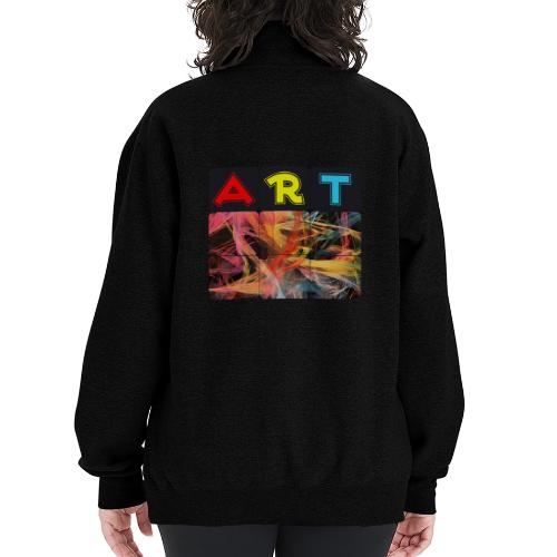 Chaotic Threads of Art - Champion Unisex 1/4 Zip Pullover Sweatshirt