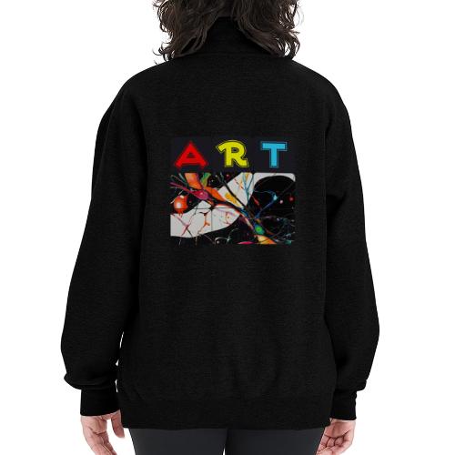 Art in Motion: Color Unleashed - Champion Unisex 1/4 Zip Pullover Sweatshirt