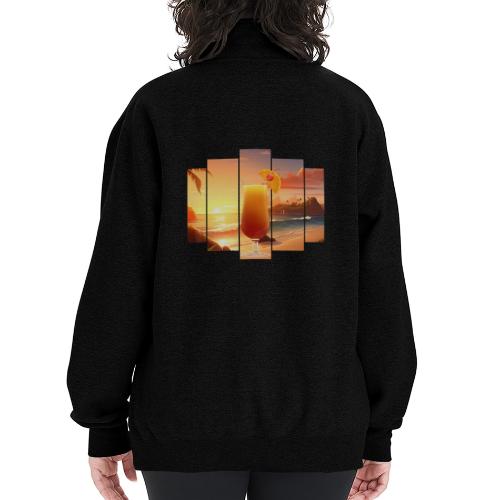 Squeeze the Day - Champion Unisex 1/4 Zip Pullover Sweatshirt