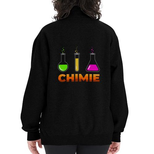 Chemistry: Moving Elements - Champion Unisex 1/4 Zip Pullover Sweatshirt