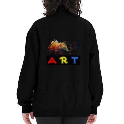 Pulse of Art - Champion Unisex 1/4 Zip Pullover Sweatshirt