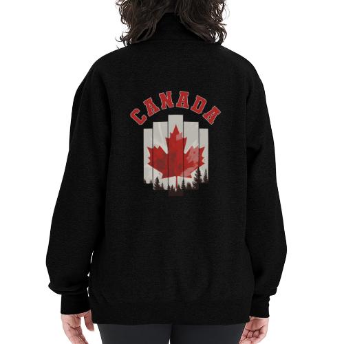 Creative Spirit of Canada - Champion Unisex 1/4 Zip Pullover Sweatshirt