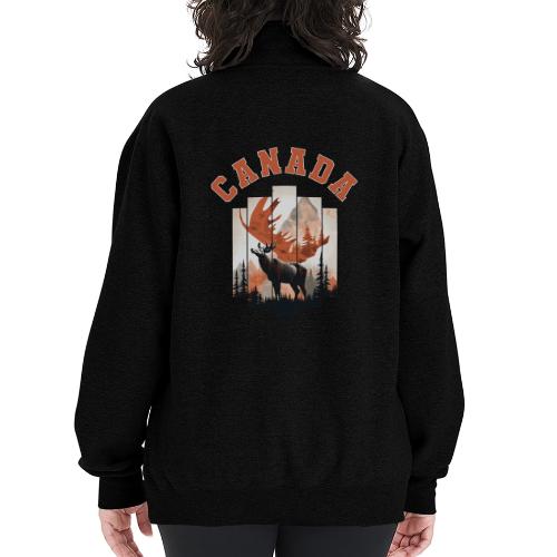 Great Canadian Outdoors - Champion Unisex 1/4 Zip Pullover Sweatshirt