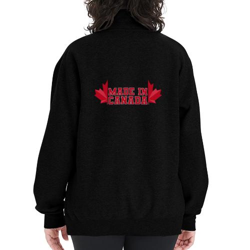 Made in Canada - Champion Unisex 1/4 Zip Pullover Sweatshirt