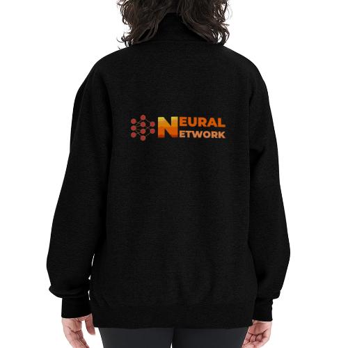 Neural Network: Digital Synapses - Champion Unisex 1/4 Zip Pullover Sweatshirt