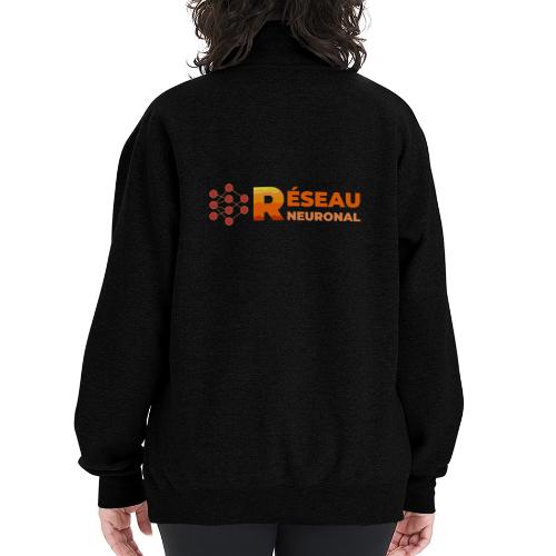 Neural Network: Digital Synapses - Champion Unisex 1/4 Zip Pullover Sweatshirt