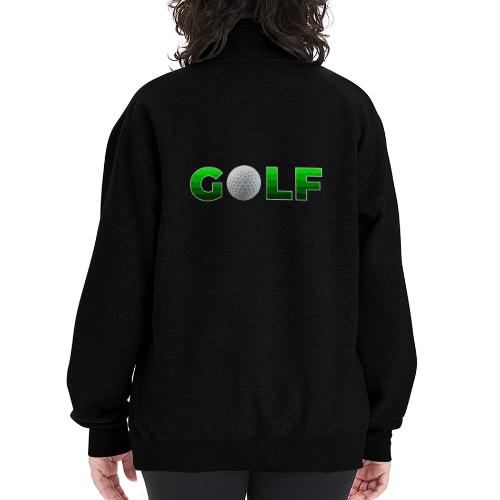 Golf Precision Wordmark - Champion Unisex 1/4 Zip Pullover Sweatshirt