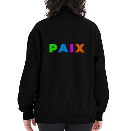 Peace in Colour - Champion Unisex 1/4 Zip Pullover Sweatshirt