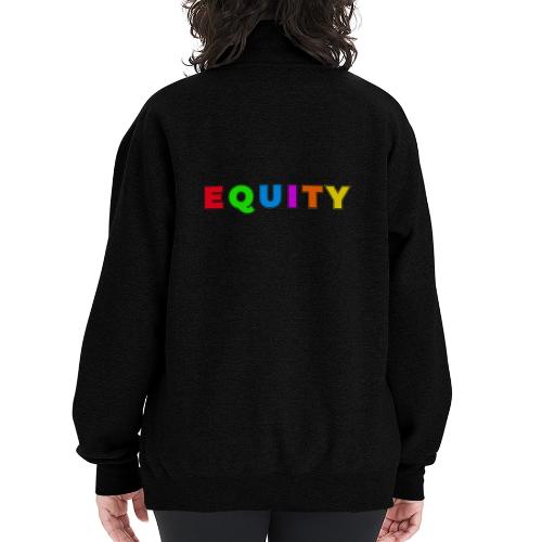 Colors of Equity - Champion Unisex 1/4 Zip Pullover Sweatshirt
