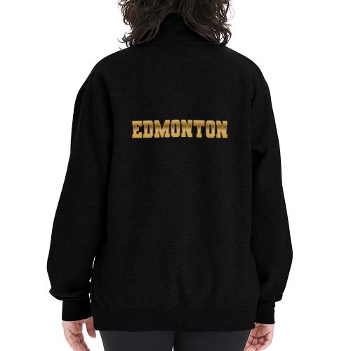 Edmonton - Champion Unisex 1/4 Zip Pullover Sweatshirt