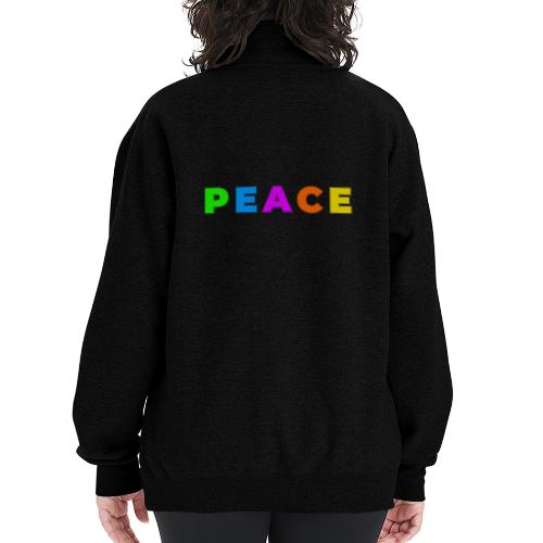 Peace in Every Color - Champion Unisex 1/4 Zip Pullover Sweatshirt