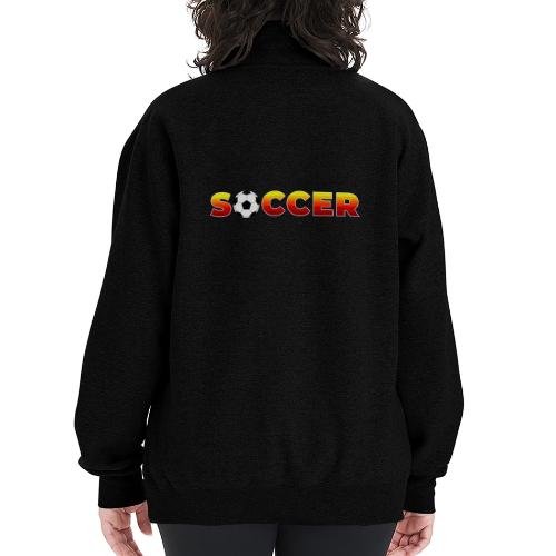 Soccer: Game of Goals - Champion Unisex 1/4 Zip Pullover Sweatshirt