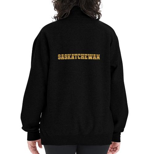 Saskatchewan - Champion Unisex 1/4 Zip Pullover Sweatshirt