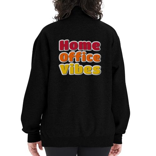 Home Office Vibes Remote Work Design - Champion Unisex 1/4 Zip Pullover Sweatshirt