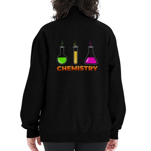 Chemistry: Elements in Motion - Champion Unisex 1/4 Zip Pullover Sweatshirt