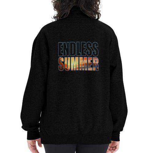 Golden Summer Vibes - Champion Unisex 1/4 Zip Pullover Sweatshirt
