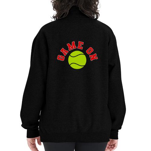 Game On Tennis - Champion Unisex 1/4 Zip Pullover Sweatshirt
