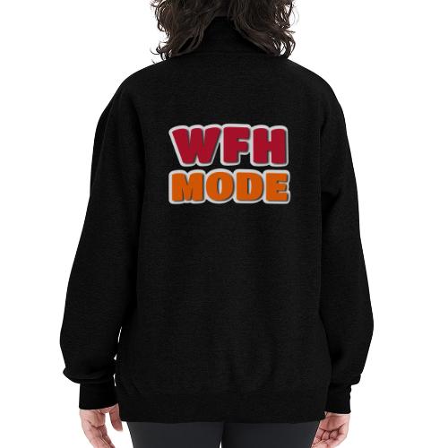 WFH Mode Remote Work Lifestyle Design - Champion Unisex 1/4 Zip Pullover Sweatshirt