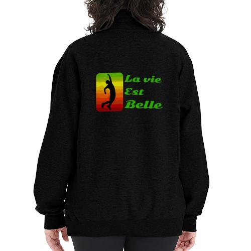La vie est belle - Champion Unisex 1/4 Zip Pullover Sweatshirt