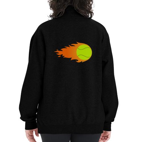 Tennis Ball - Champion Unisex 1/4 Zip Pullover Sweatshirt