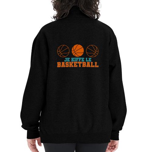 I love basketball - Champion Unisex 1/4 Zip Pullover Sweatshirt