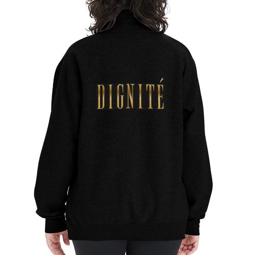 Golden Dignity - Champion Unisex 1/4 Zip Pullover Sweatshirt