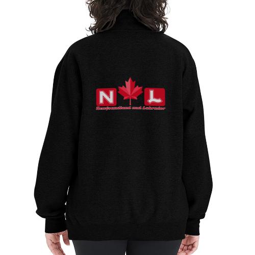 Newfoundland and Labrador, province of Canada - Champion Unisex 1/4 Zip Pullover Sweatshirt