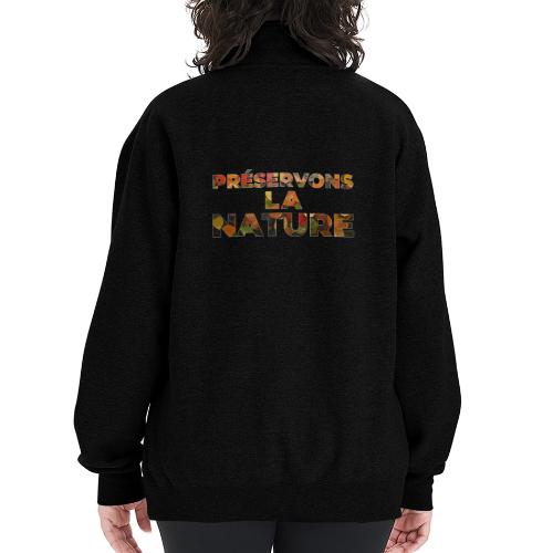Preserving nature - Champion Unisex 1/4 Zip Pullover Sweatshirt