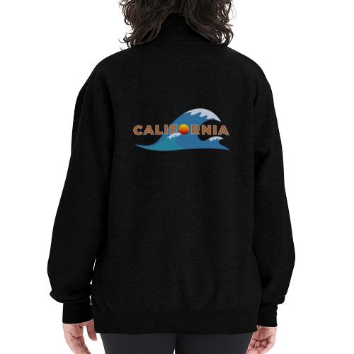 Blue Wave California - Champion Unisex 1/4 Zip Pullover Sweatshirt