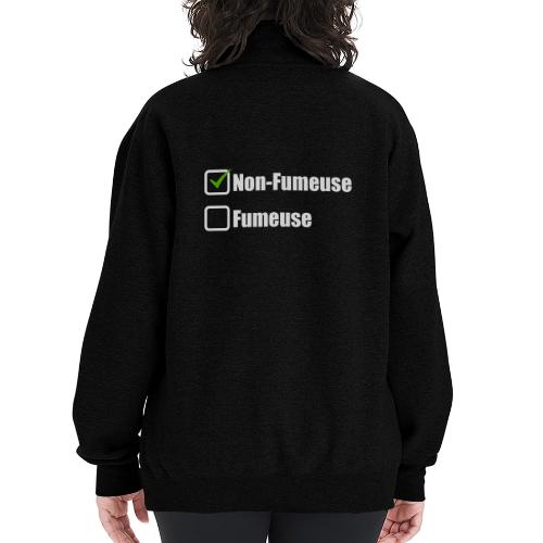 Non-smoking - Champion Unisex 1/4 Zip Pullover Sweatshirt