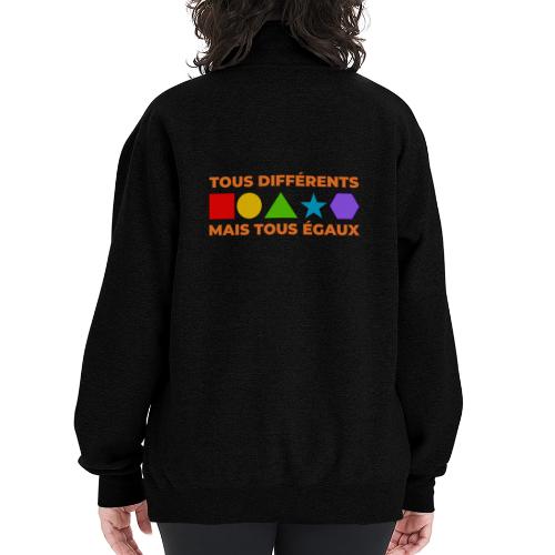 United in Our Differences - Champion Unisex 1/4 Zip Pullover Sweatshirt