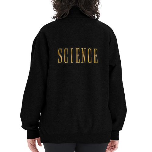Science: Think. Test. Repeat. - Champion Unisex 1/4 Zip Pullover Sweatshirt