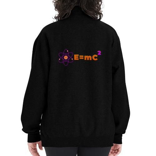 E = mc² - Champion Unisex 1/4 Zip Pullover Sweatshirt