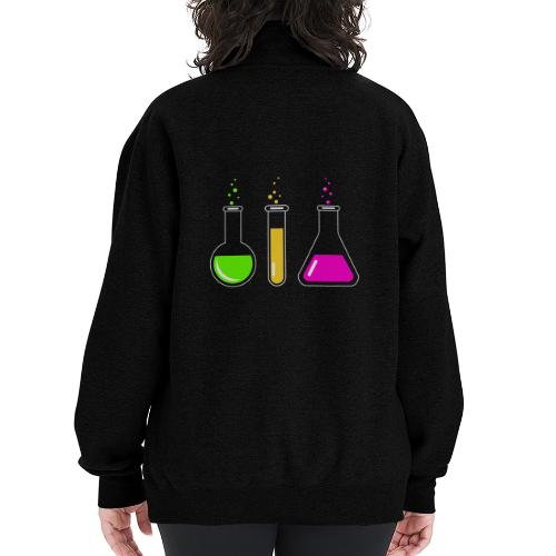 Colorful Chemistry - Champion Unisex 1/4 Zip Pullover Sweatshirt