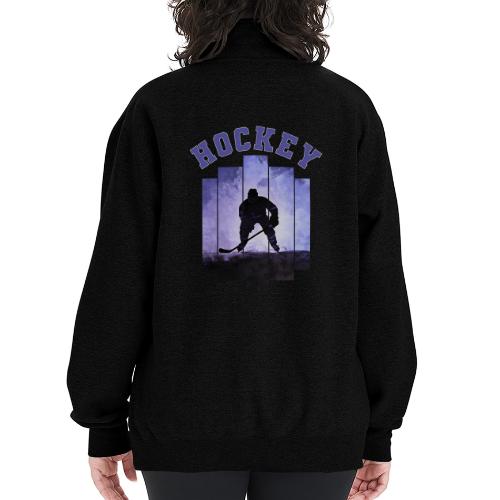 Hockey Warrior - Champion Unisex 1/4 Zip Pullover Sweatshirt