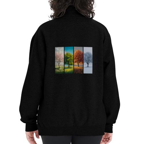 The four Seasons - Champion Unisex 1/4 Zip Pullover Sweatshirt