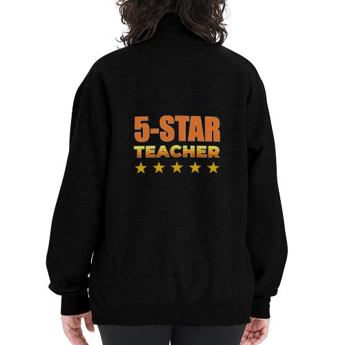 Five-Star Teacher - Champion Unisex 1/4 Zip Pullover Sweatshirt